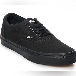 New black canvas Vans